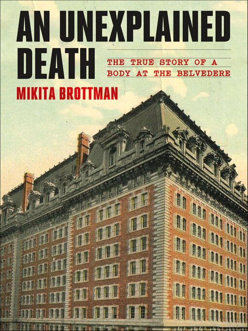 Title details for An Unexplained Death by Mikita Brottman - Available